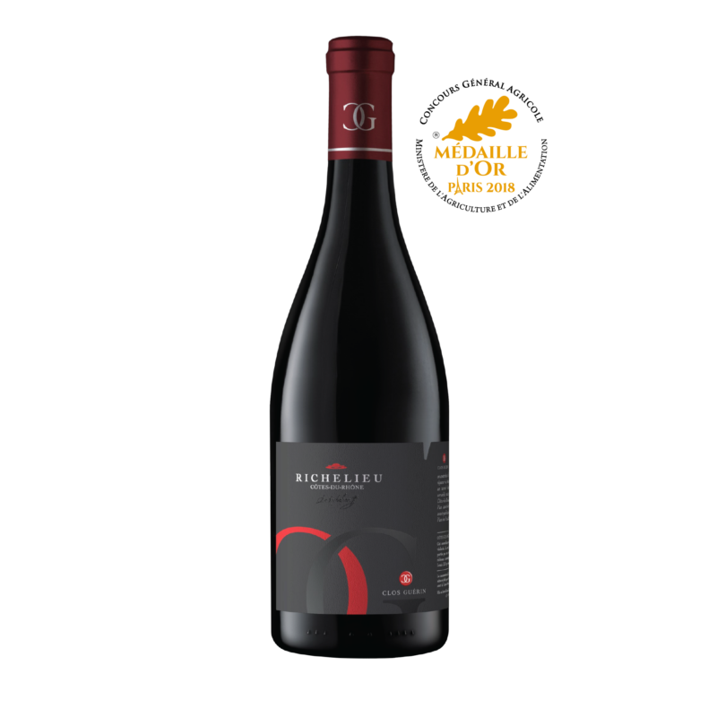 Clos Guérin cuvée Richelieu 2017 Côtes du Rhône Médaille Or